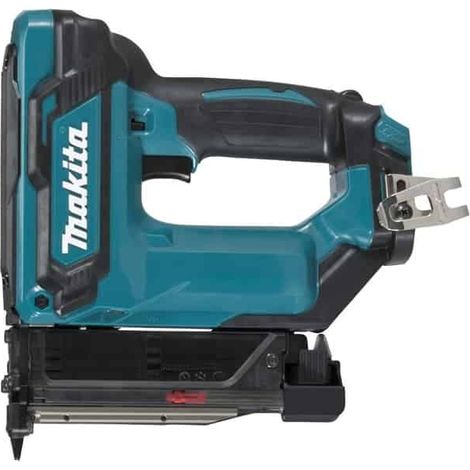 Makita – Cloueur 10.8V sans fil – Clous aiguilles 0,6mm pour fixations discrètes – Moteur Brushless – Éclairage LED intégré