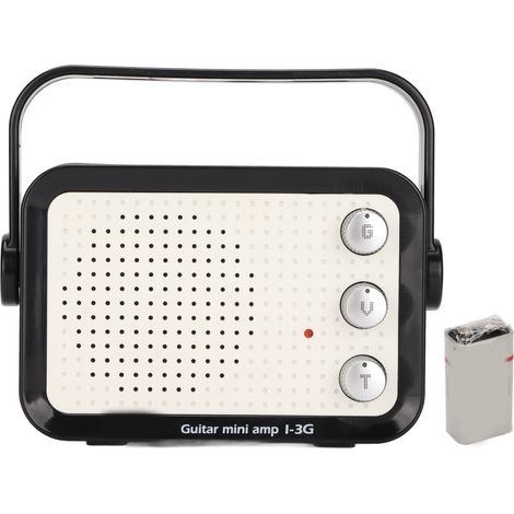 3-Watt-Mini-Gitarrenverstärker mit integriertem Verzerrer und Lautsprecher für E-Gitarre