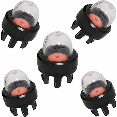 Lot de 5 ampoules d'amorce à enclencher 188-512,188-512-1 Compatible avec Stihl/Weed Eater/McCulloch/Ryobi Echo/Homeliter/Trimmer/Zama/Poulan Trimmer (1/5)