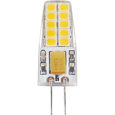 10PZ LAMPADA A LED IN SILICONE 'G4' L.NATUR.4000K 2,2 W 230 LUMEN (25W)