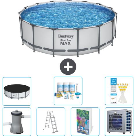Bestway Bestway Steel Pro MAX Ronde - 488x122 cm - 8-pièces  S612 (1/4)