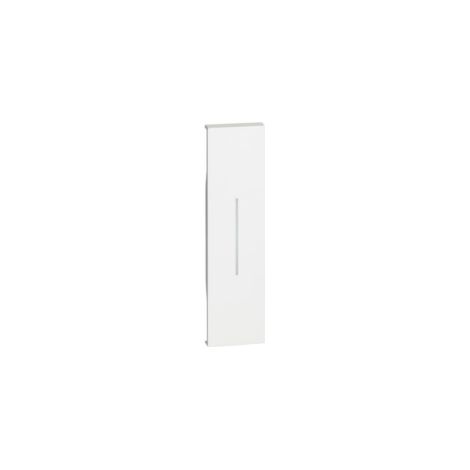 Cover Bticino Living Now pour Commandes 1 Module Blanc KW01