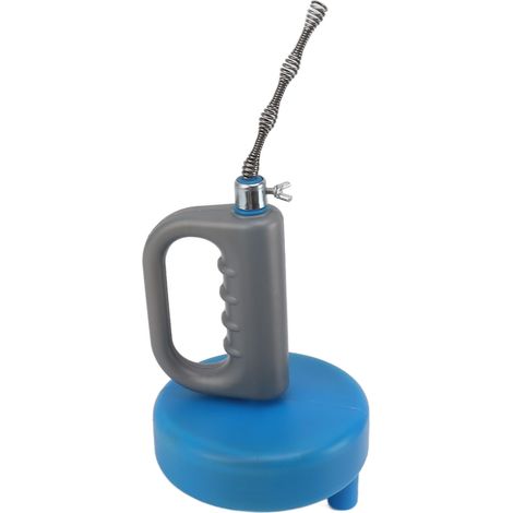 Déboucheur de canalisation manuel à manivelle, outil de débouchage pour WC cuisine, câble en acier de 10 m, pour évier et conduit bouché (1/5)