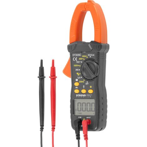 Multimeter Strend Pro Premium, digital, Zangen, 1000A, 2xAAA (1/2)