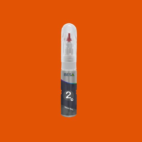 Stylo retouche peinture Orange Pur RAL 2004 Brillant