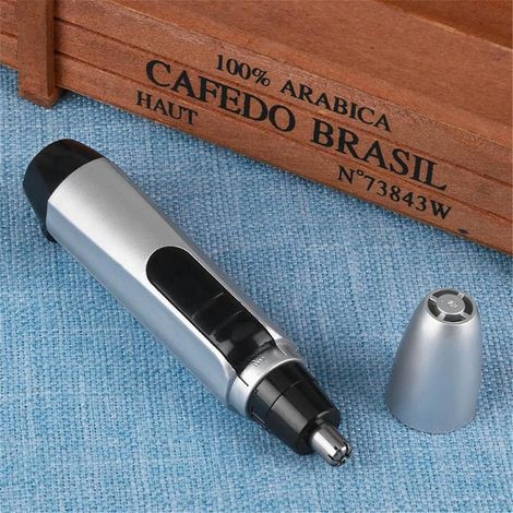 Tondeuse électrique rotative à 360 degrés pour le nez et les oreilles (hommes)