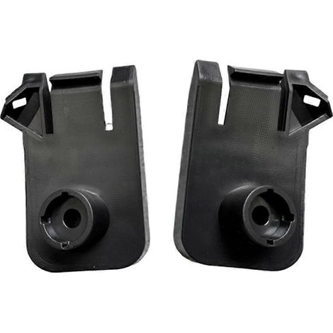 1 paire de supports de fixation de pare-chocs avant 1046958-00-D 1046960-00-D pour Model X 2015-2021 - Support de réparation de phare