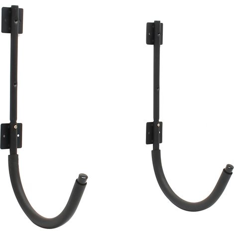 Wiltec Wandhalter bis 45 kg Tragkaft, Wandhaken für Kanus, Kajaks, SUP und mehr, Wandmontage Hängevorrichtung