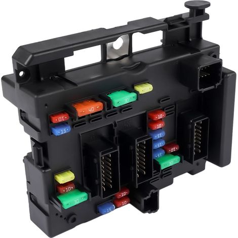 Caja de fusibles, plástico, 15 x 10 x 5 cm, compatible con modelos Citroën y Peugeot, números OEM 6500.Y1, 9657608580 (1/5)