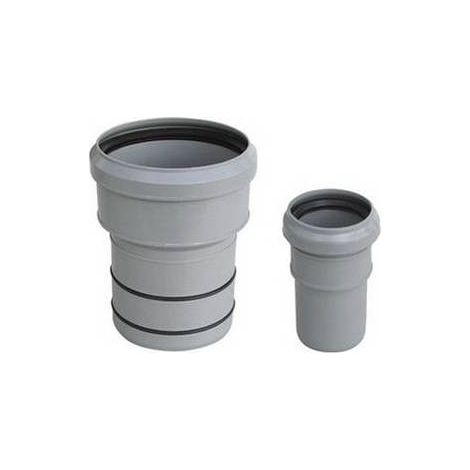 TRONCHETTO PP RIDUZIONE AL PVC VALSIR Misura: Diam. F 50 x M 100 lungh. 80