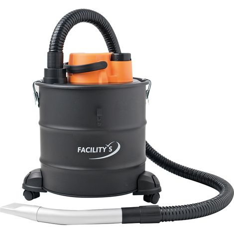 FACILITYS - Aspirador de cenizas calientes Facilitys – 1200 W – Depósito metálico 18 L – Aspiración + soplado