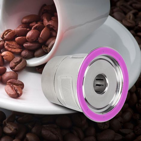 Wiederverwendbarer Edelstahl-Kaffeekapselbecher, Zubehör für Kaffeemaschinen, passend für Keurig (1/5)