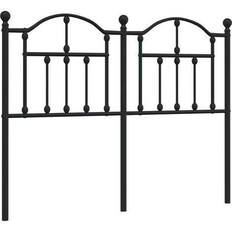 Tête de lit,Panneau décoratif métal noir 120 cm CFW9501126 (1/5)