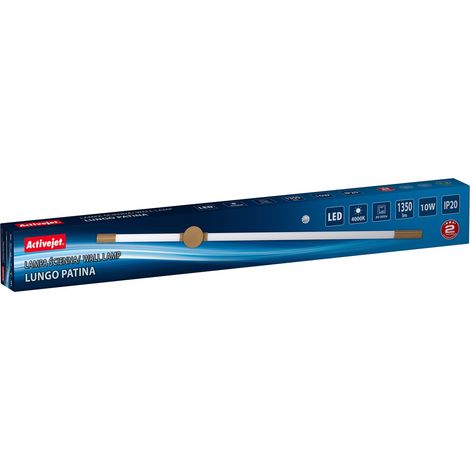 Activejet AJE-lungo Patina lámpara de pared LED (1/2)
