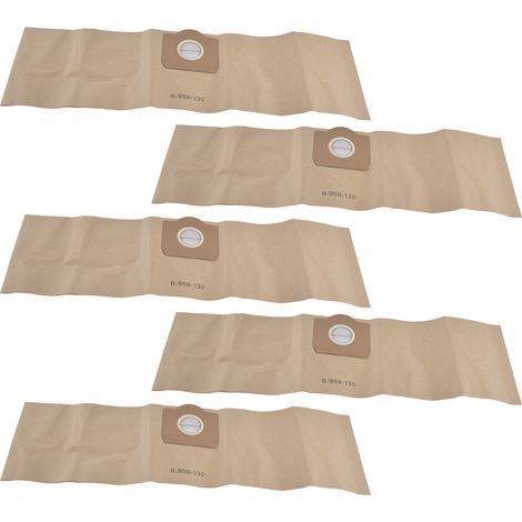 5-teiliges Staubsauger-Staubbeutel-Set, passend für Kärcher 6.959‑130.0 WD3200 WD3300 WD3500 (1/5)