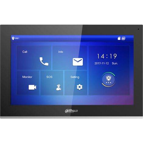 VTH5441G - Monitor interno VTH IP de 10" en color negro (1/3)