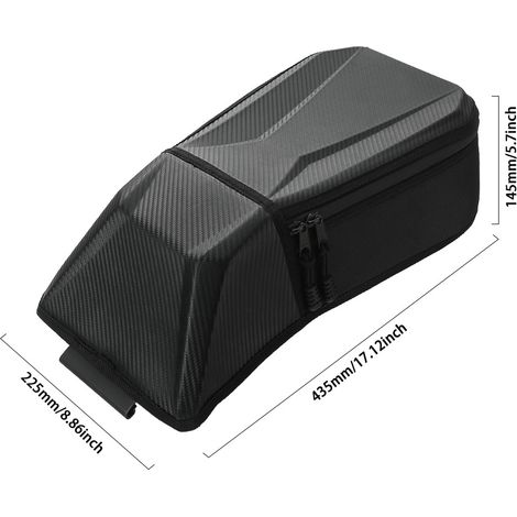 Borsa portaoggetti X3 per ATV/UTV, con scomparto portaoggetti nella console centrale e tracolla, compatibile con Maverick 2017-2023 (1/5)