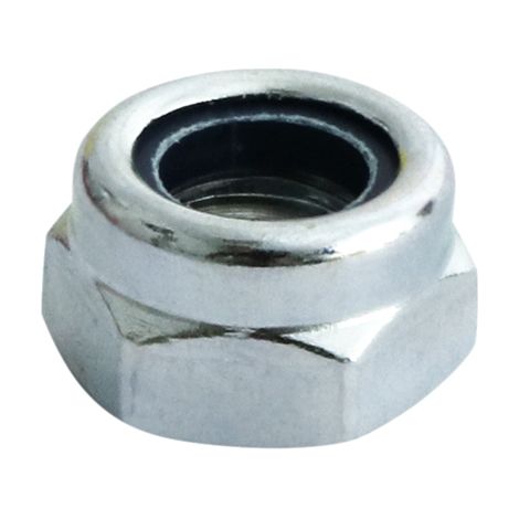 TIMCO Nylon Insert Nuts Type T DIN985 Silver - M6