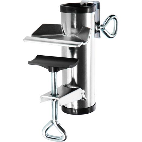 Porte-parasol en métal - pied de parasol pour balcon, terrasse ou table - porte-parasol de balcon XL (01 pièce - Ø 25-38mm)