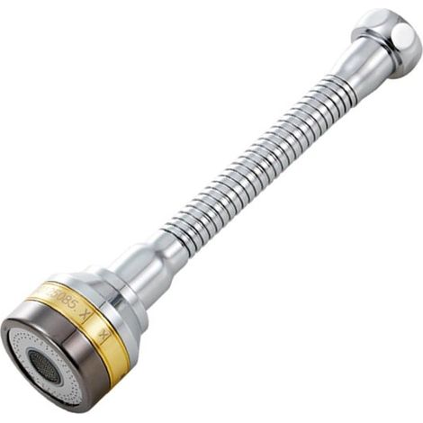 Embout de robinet anti-éclaboussures – Acier inoxydable 304 – Prolongateur 3 positions – 360° rotatif – Cuisine (1/5)