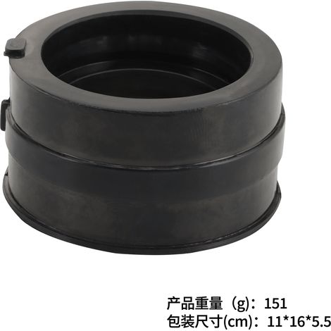 Zwei Sätze EJ400 W400 EJ650 W650 Vergaser-Ansaugkrümmer-Gummiverbinder 16065-1361 (1/4)