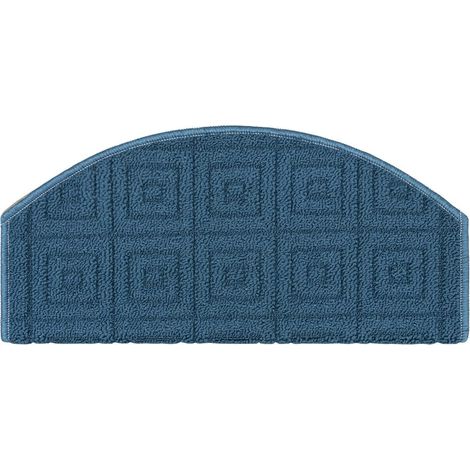 Tappeto Coprigradini 3D Salva Gradino Proteggi Scalino Adesivo 100% Made In Italy - Blu (1/5)