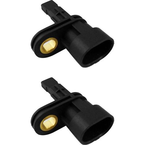 Adecuado para dos sensores de velocidad ABS de rueda trasera de automóvil de 2 pines 92211237 5S11266 SU12719, compatible con Caprice G8