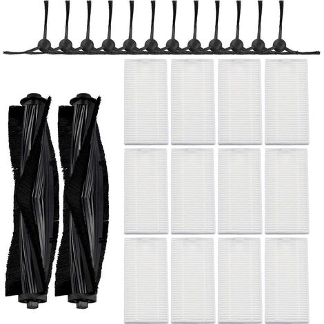 Filtre pour aspirateur brosse pour aspirateur Filtre de brosse pour aspirateur filtre de W20 / Pro Robot Aspirateur Main Side Brosse HEPA Filtre Accessoires de remplacement Spare Pa (1/5)