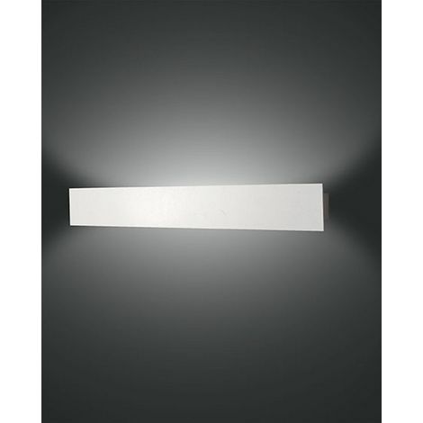 Applique Murale Led Lotus 20W, Blanc 3000K, Structure Aluminium, Design Moderne, Intensité Variable, 64.5Cm, Classe 1, Ip20, Qualité Supérieure
