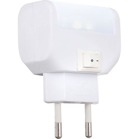 Lampada da parete a LED luce notturna camera dei bambini interruttore a spina lampada luce diurna