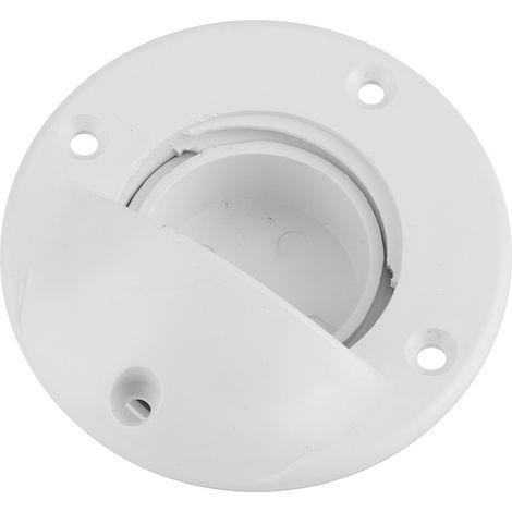 Bouchon de vidange de pont universel pour bateau, purgeur d'écubier à montage sur tableau arrière, accessoire marin avec bouchon étanche, 1 pièce. (1/5)