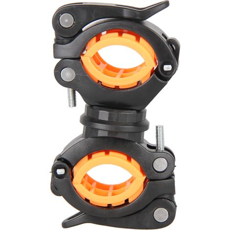 (Noir)Supports de lumièreClips de lumière de torche de véloSupports de lumière avantClips d'alpinisteAccessoires d'équipement de cyclisme de VTT (1/5)
