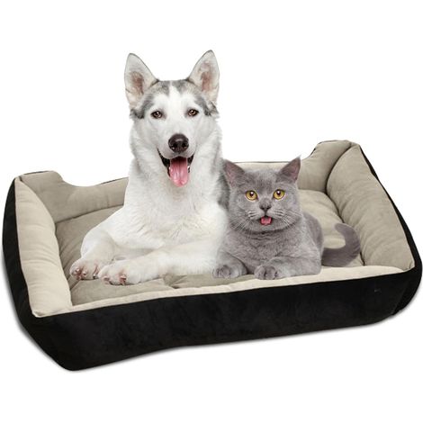 Animaux Polaire Lavable Animal, Chiens Lit pour Animaux de Compagnie, 45x31x15cm, Plaid Animal, Maison, Couverture Chat (1/5)