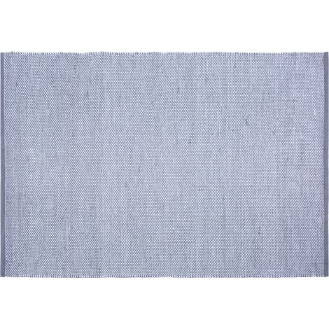 DAMIUS - Tapis 120x170cm PET Recyclé Toucher Laine Galet (1/5)