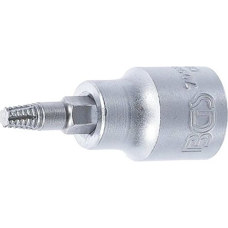Douille à Embouts Extracteurs de Vis 10 mm (3/8) - Pour Profil T Torx Défectueux T25 - Extraction Facile et Précise - D-Work (1/5)