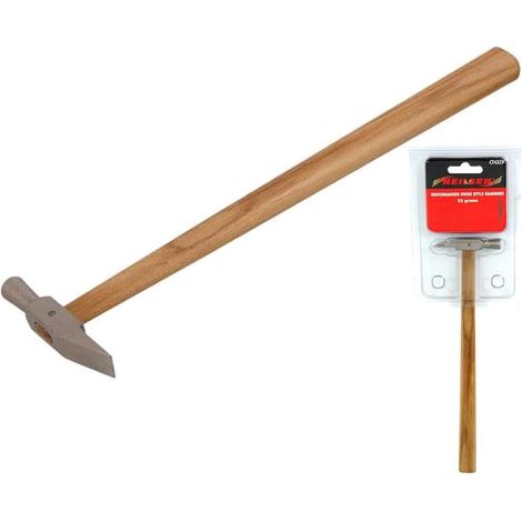 Neilsen 22g Wooden Handle Swiss Style Watchmakers Hammer Small Lightweight
