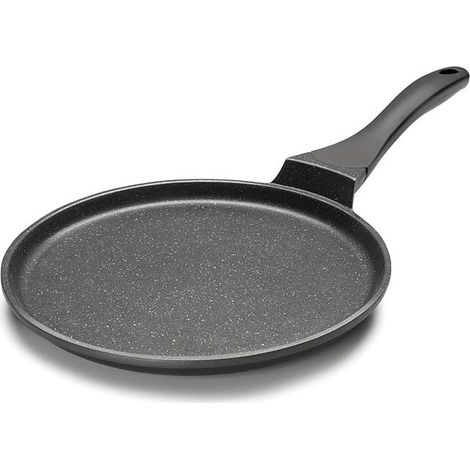 LACOR Crêpe Maker Eco Piedra Black Aluminium - Schwarz - Ø 24 x 1,8 cm