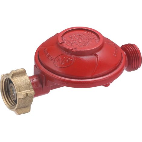 – Détendeur gaz propane 1.5 kg/h – Sécurité intégrée – Pression 37 mbar – Entrée écrou bouteille 20x150 (1/4)