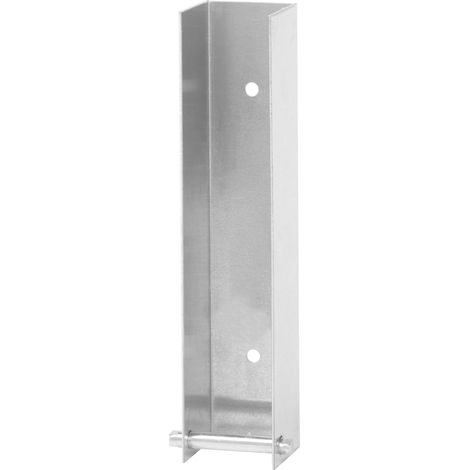 Halter Strend Pro EUROSTANDARD, 40x200 mm, verzinkt, mit Schrauben, für Untergrabungsschutzplatten