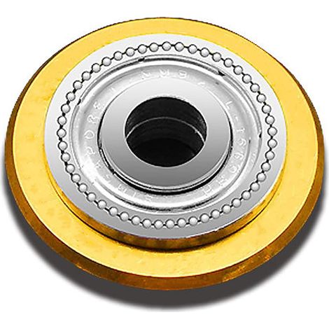 Roue de coupe de carrelage en carbure de tungstène haute dureté en alliage pour coupe-verre, coupe-carrelage, mosaïque, doré 50 000 m (1/5)