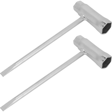 2er-Set Kettensägenschlüssel für Stihl und Husqvarna 024 026 MS240 MS260 MS192t MS200T 028 031 032 (1/5)