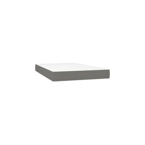 Matelas de lit à ressorts ensachés Gris foncé 120x200x20 (1/5)