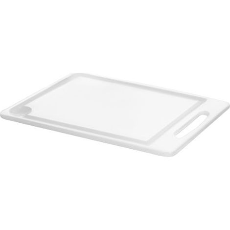 Tabla de cortar Plast Team 1040 ranura para jugos blanca 35x25 cm (1/3)