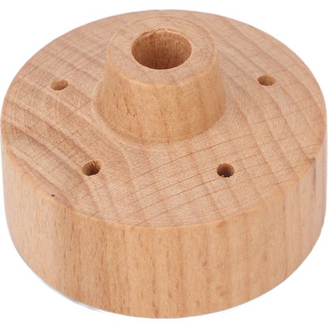 Support de rangement pour tournevis professionnel à 5 trous en bois robuste pour la réparation de montres (1/5)