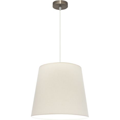 Lampara Colgante Maldivas 1xe27 Cuero/sancho Reg.40d de FABRILAMP.