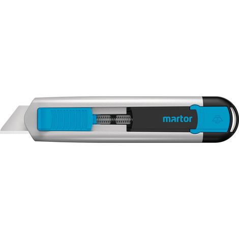 Taglierino di sicurezza SECUNORM 525 L.143mm P.17mm H.31mm Larghezza taglio 18mm