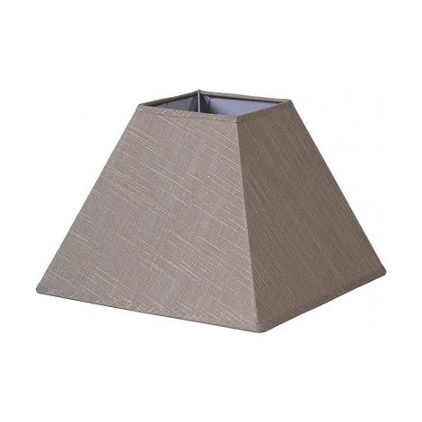 Pantalla piramide tenorio e27 lino gris 35dx15dx25h