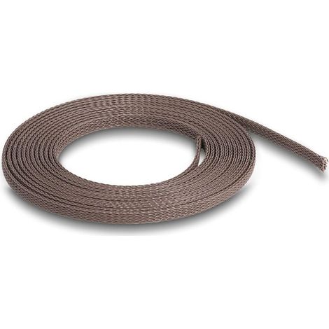TUYAU TRESSÉ RÉSISTANT AUX RONGEURS MARRON 2 M X 3 MM DELOCK 20896