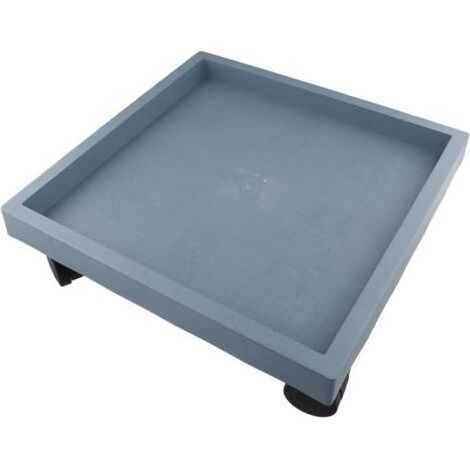 Chariot pour Plantes Chariot de Jardinière Robuste Pot Carré Déplacement Roulettes Roulantes Plateau Chariot Support de Base Intérieur/Extérieur Support pour Pots (intérieur 32,5 cm) (1/5)