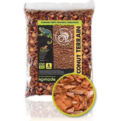 Terreno de coco Komodo - sustrato de coco 6l (1/5)